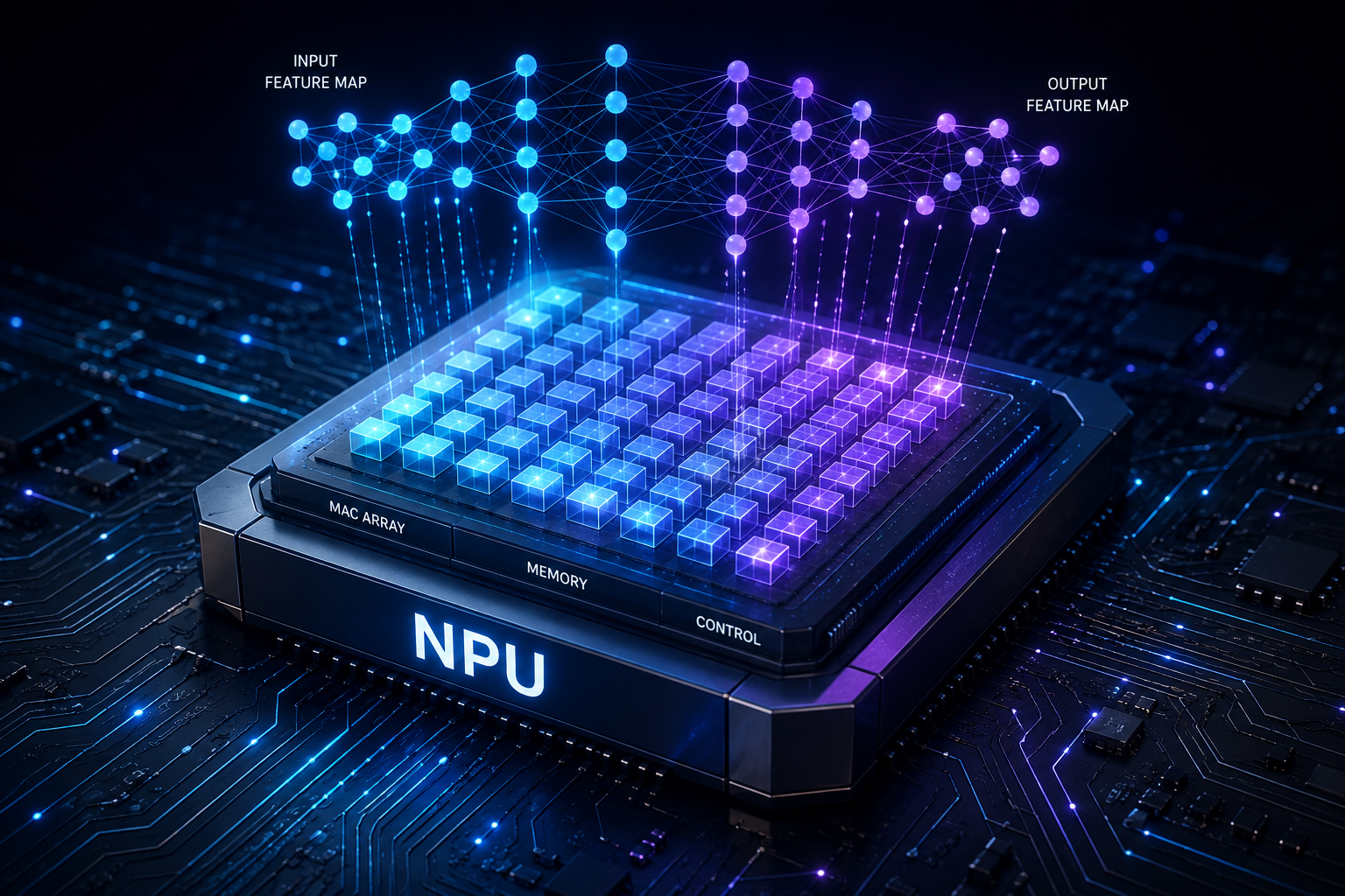 NPU pipeline architecture