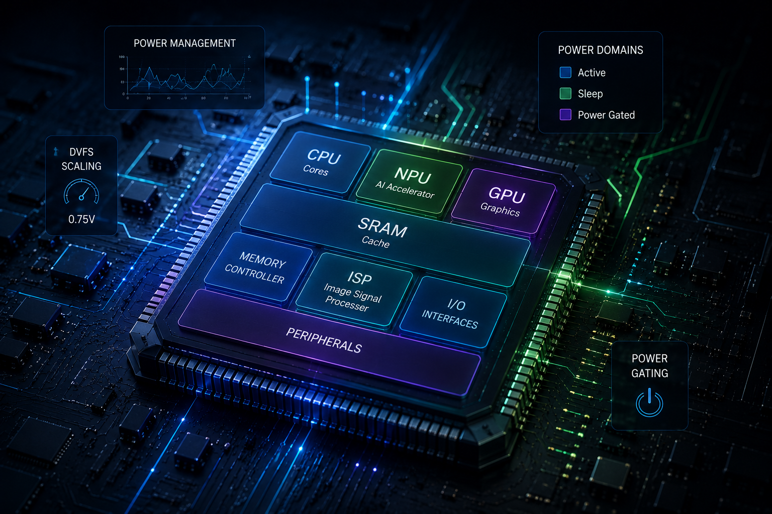 Ultra low-power SoC design